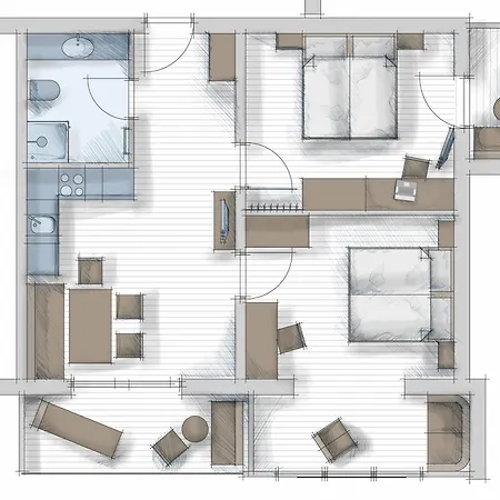 Der Brückenwirt Aparthotel 3*